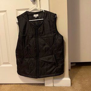 Black Puffy Vest from Socialite